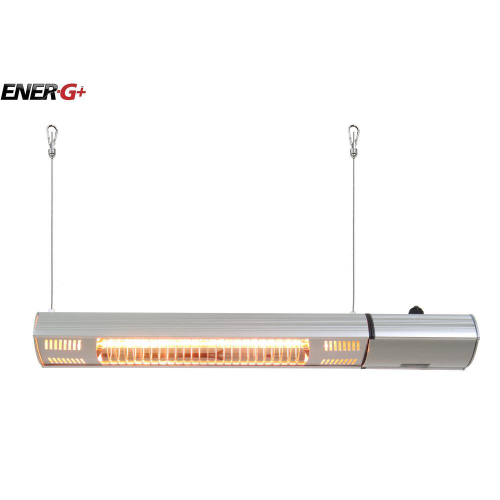 EnerG+ 1500-Watt Infrared Wall-Mounted Electric Outdoor Heater with Remote HEA-21545