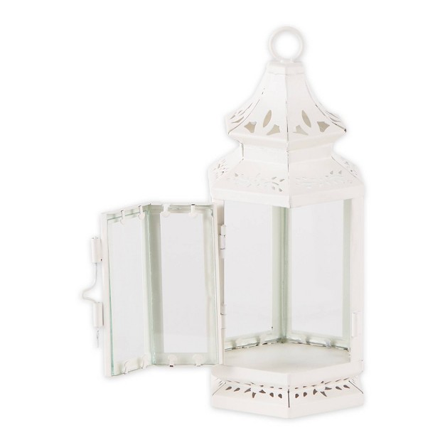 Iron Victorian Outdoor Lantern White Zingz amp Thingz