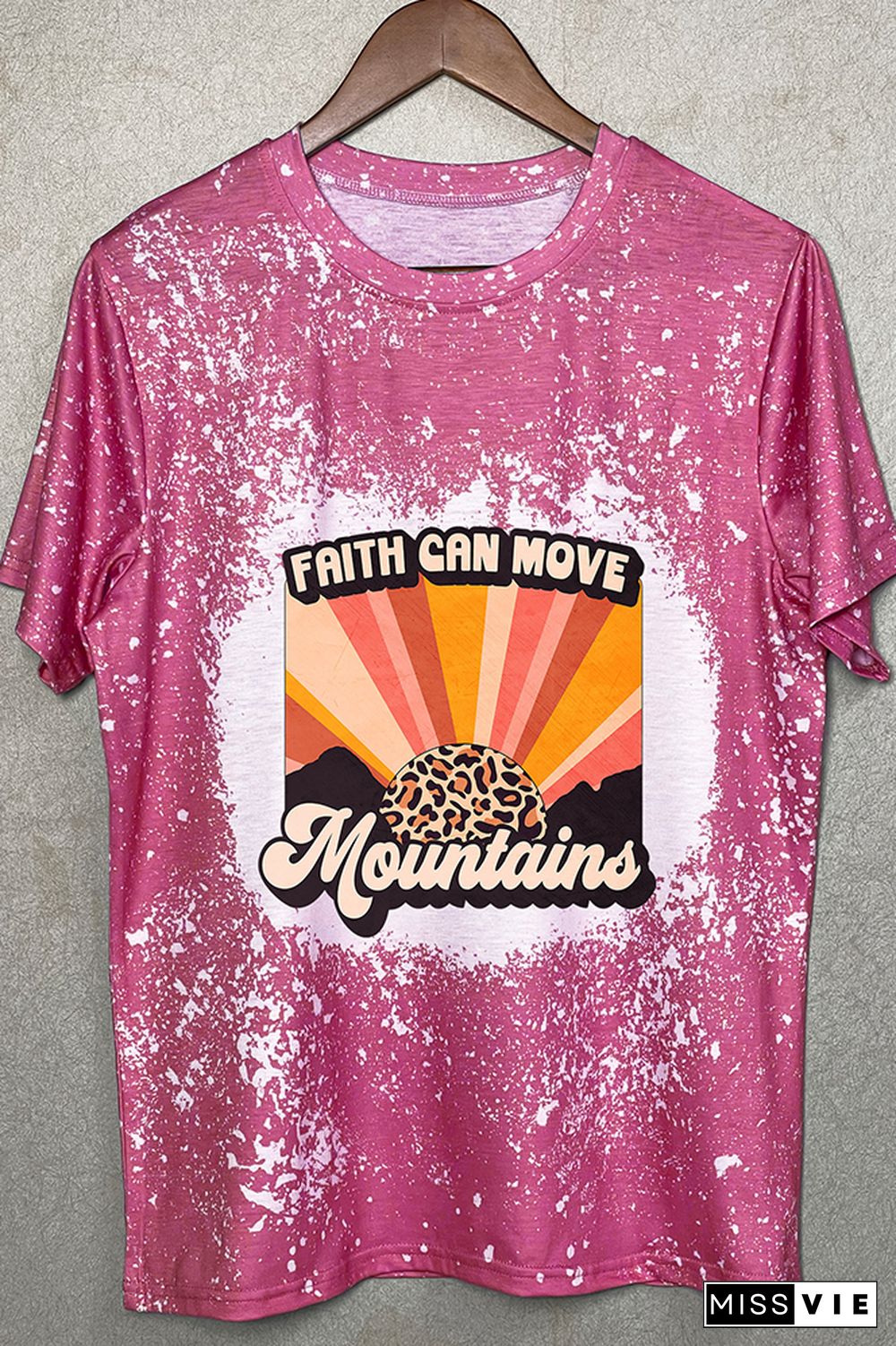 Faith Can Move Mountains Graphic Tee Wholesale