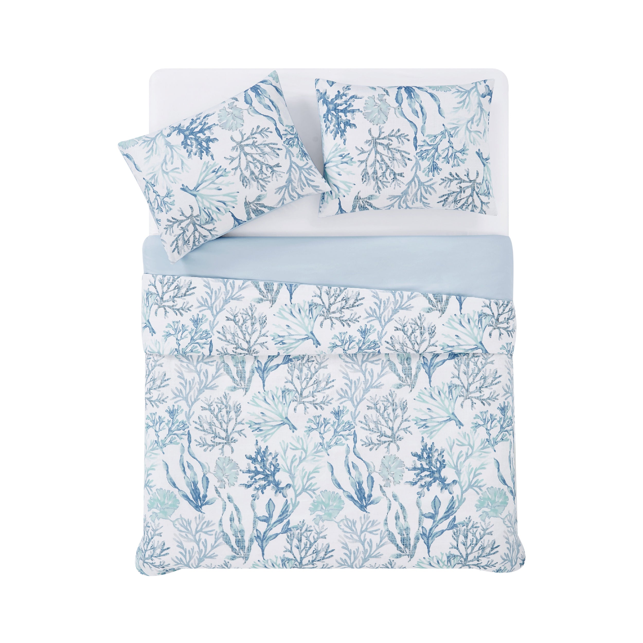 Coastal Living Palm Beach Coastal 2-Piece Twin XL Duvet Cover Set