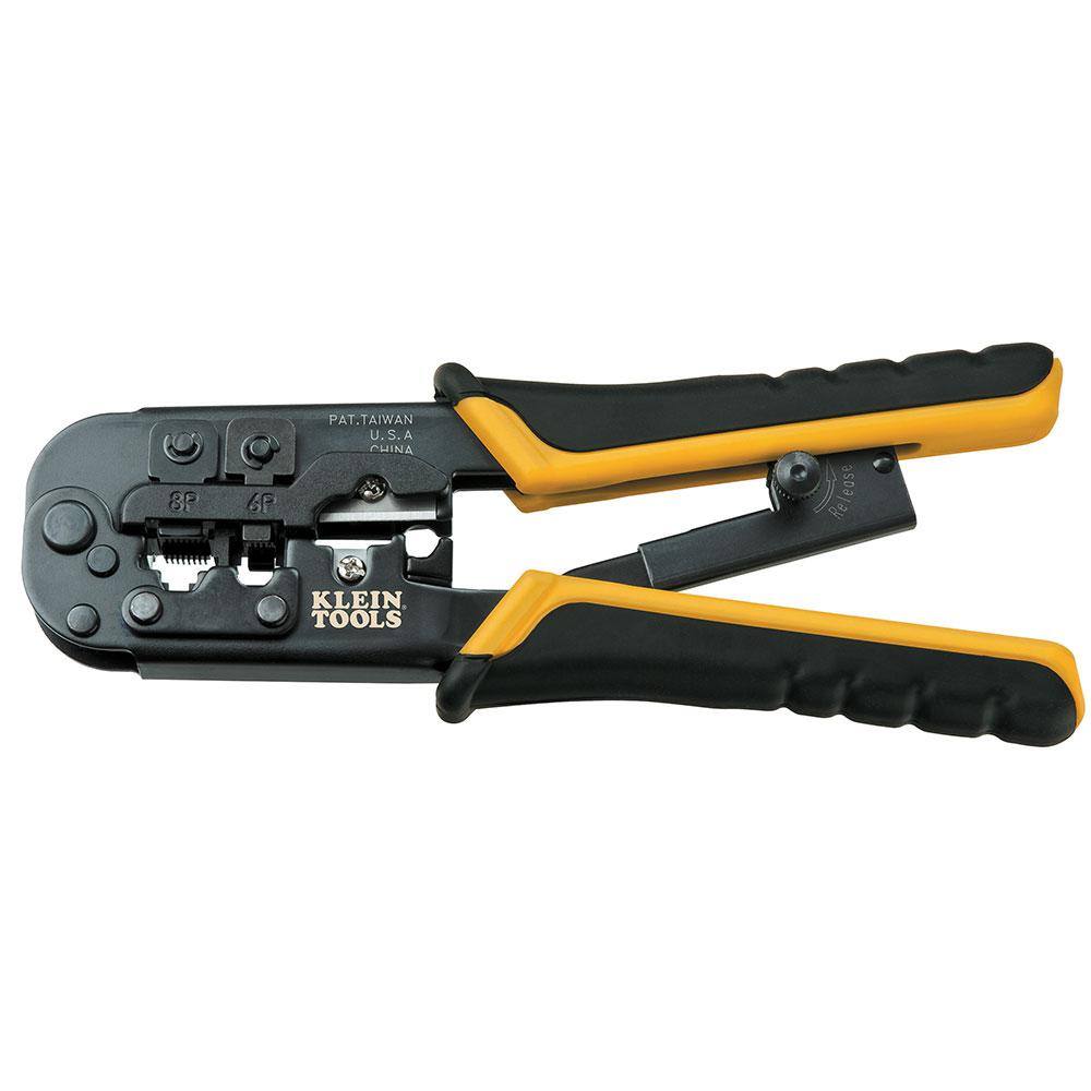 Klein Tools Ratcheting Data Cable Crimper  Stripper  Cutter VDV226011SEN