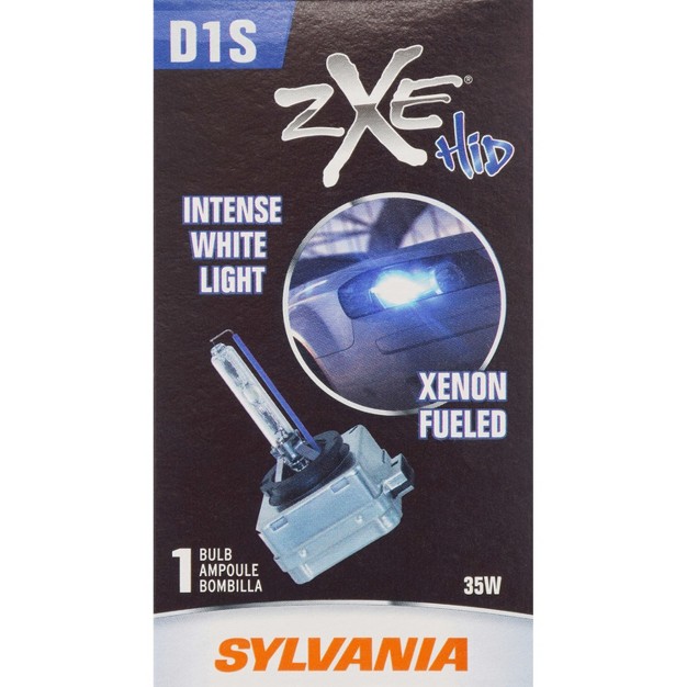 Sylvania D1s Zxe High Intensity Discharge hid Headlight Bulb contains 1 Bulb