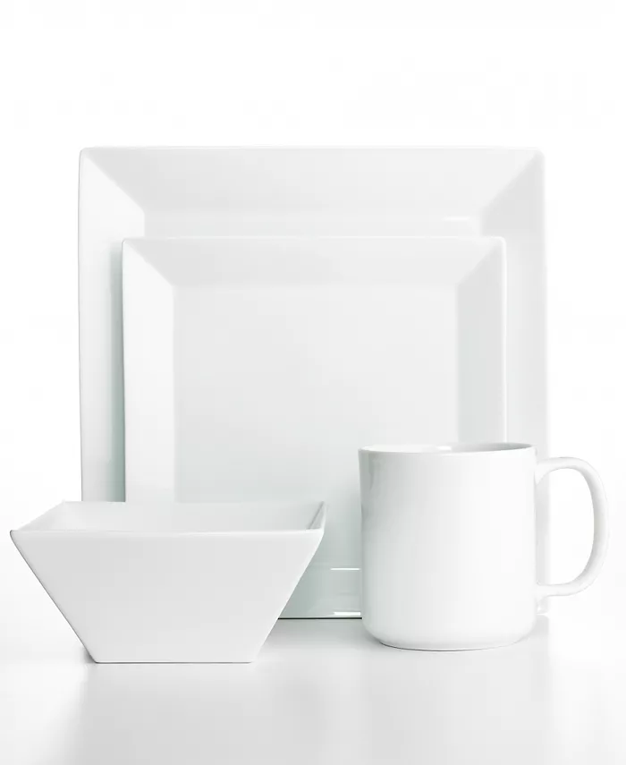 The Cellar Whiteware Square Collection