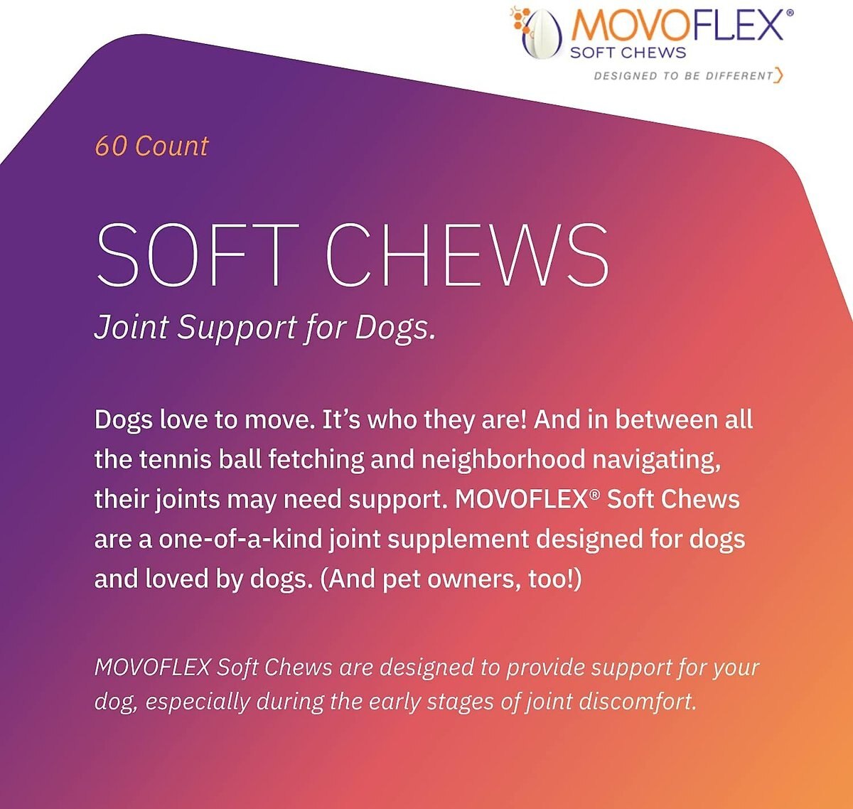 Virbac MOVOFLEX Soft Chews Joint Supplement for Small Breed Dogs