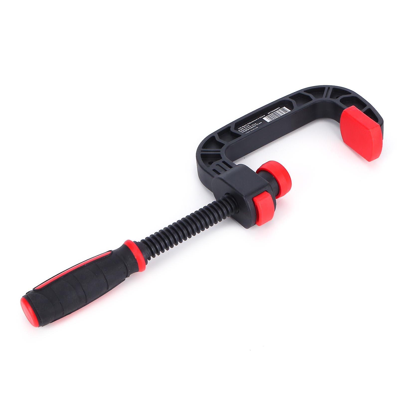 Quick Release Clamp G Clamp C Clamp Hand Grip Holder Diy Woodworking Carpenter Tool3in Opening 75mm