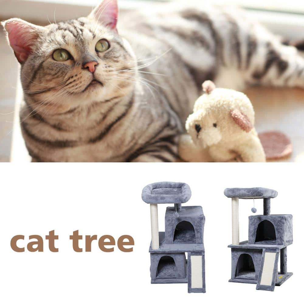 COZIWOW 34 in. Cat Tree Activity Center CW12B0325