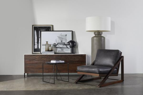 Colmar Chair Destroyed Black   Transitional   Armchairs And Accent Chairs   by V.S.D Furniture  Houzz