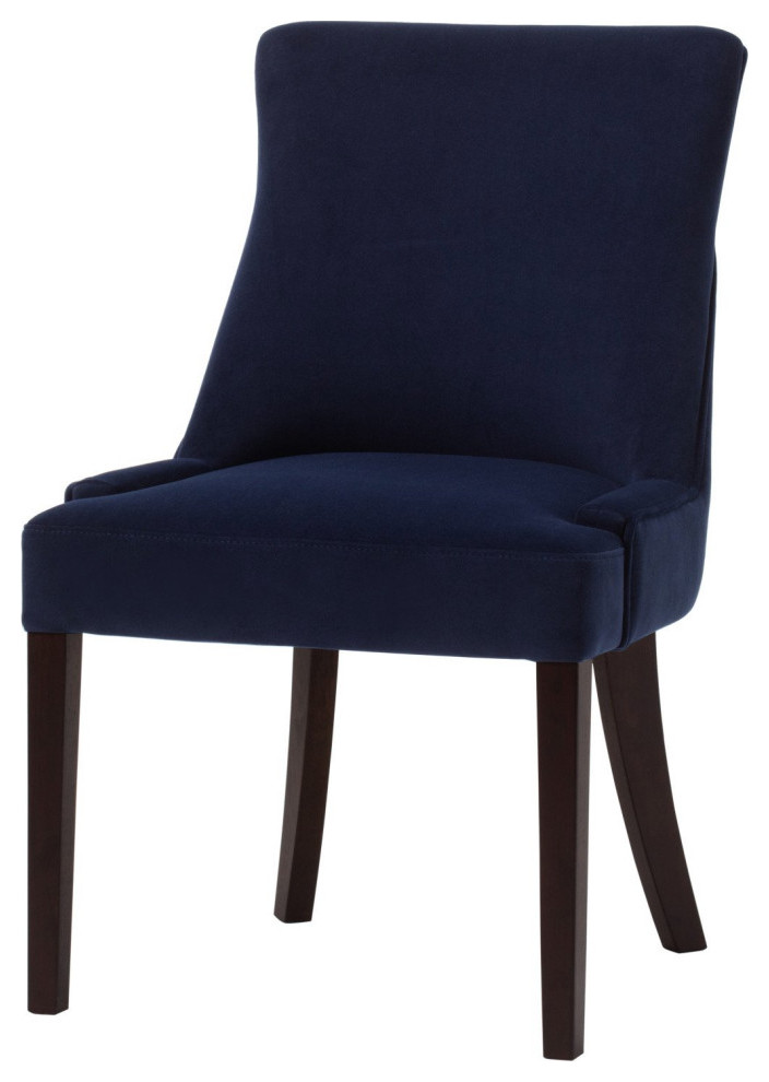 Bigham Dining Chair Jade Blue   Transitional   Dining Chairs   by AED Luxury Home Decor  Houzz