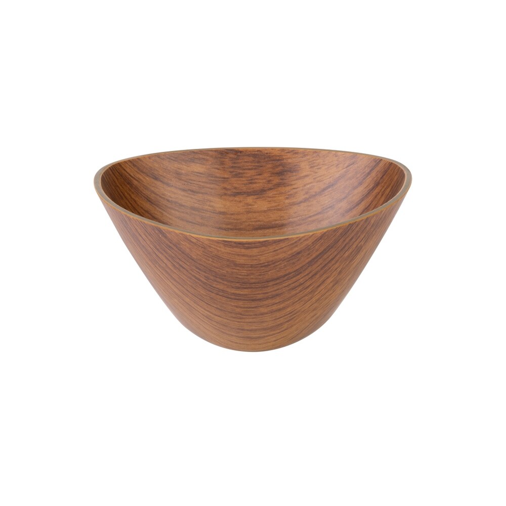 Luxe Party Mahogany Collection Triangle Serving Bowl