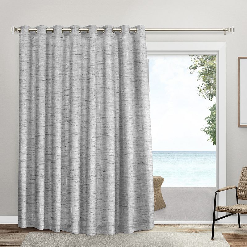 Exclusive Home Curtains Burke Patio Grommet Top 1-panel Window Curtain