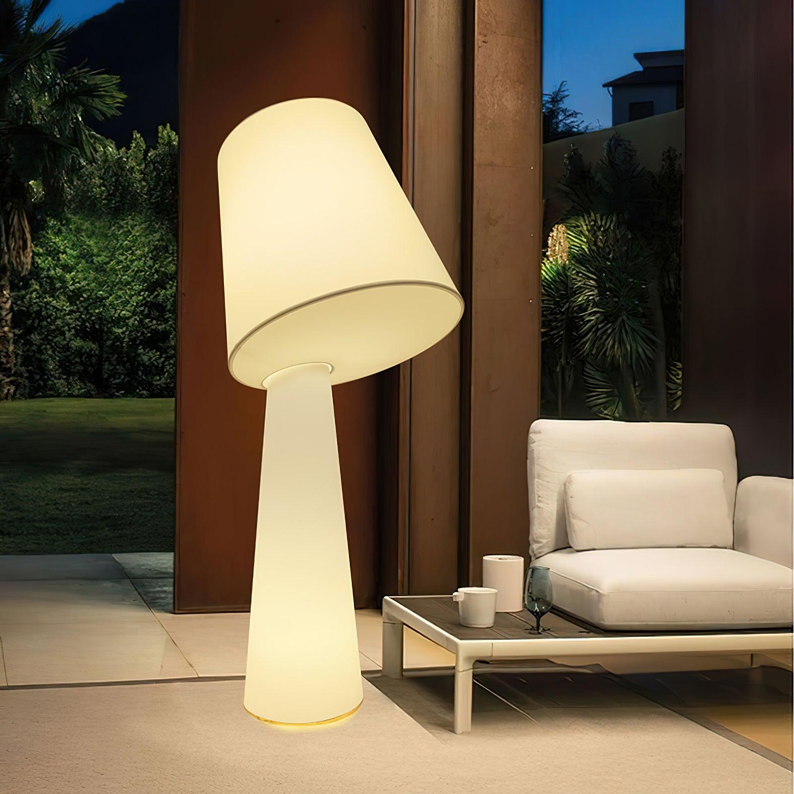 Column Fabric Floor Lamp