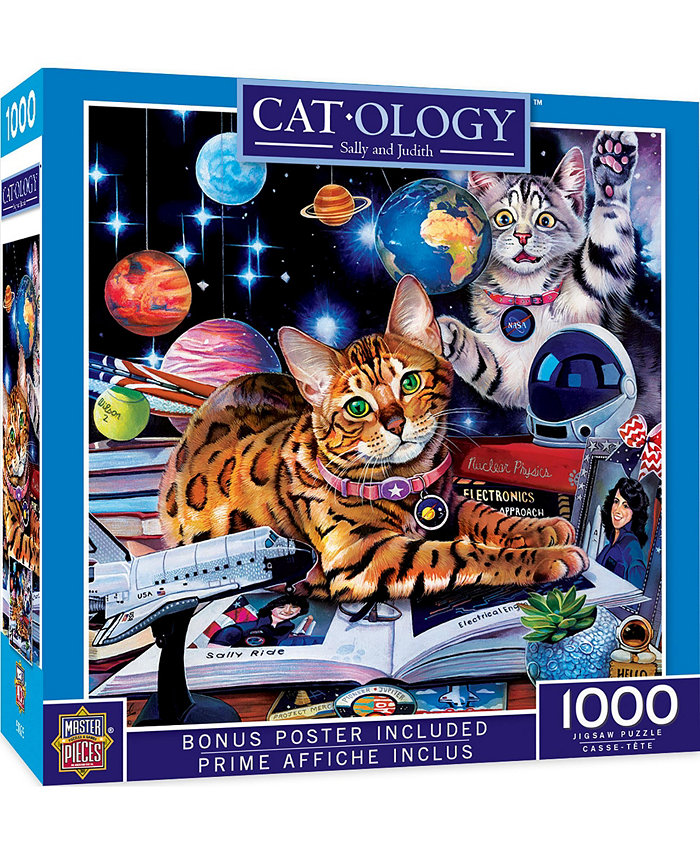 MasterPieces Puzzles Catology - Sally and Judith 1000 Piece Adult Jigsaw Puzzle