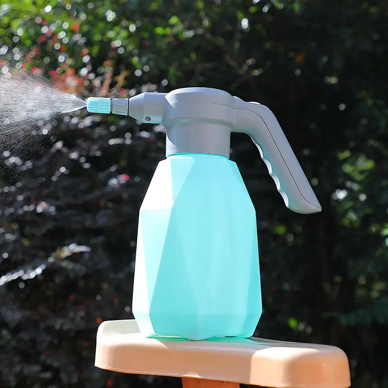 2L Electric Garden Sprayer Automatic Plant Mister Spray Bottle For House Flower Indoor Handheld Watering Can Spritzer Tool