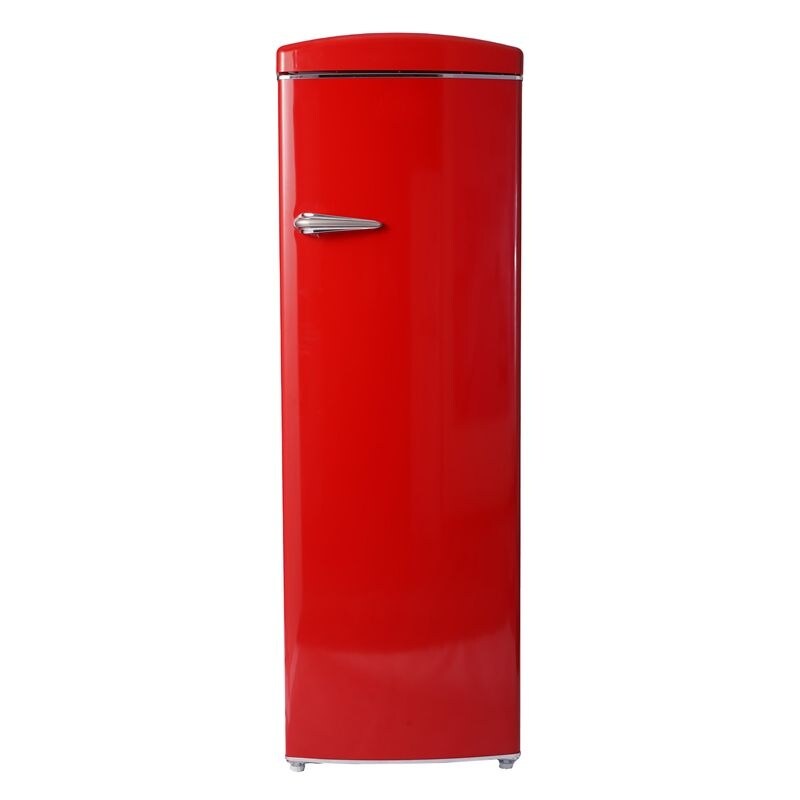 24 in. 11 cu. ft. Classic Retro Single Door Refrigerator