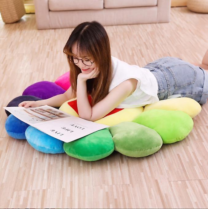 Miman Smile Face Plush Pillow Cushion Mat Pillow Sofa Cushion Colorful Plush Toy