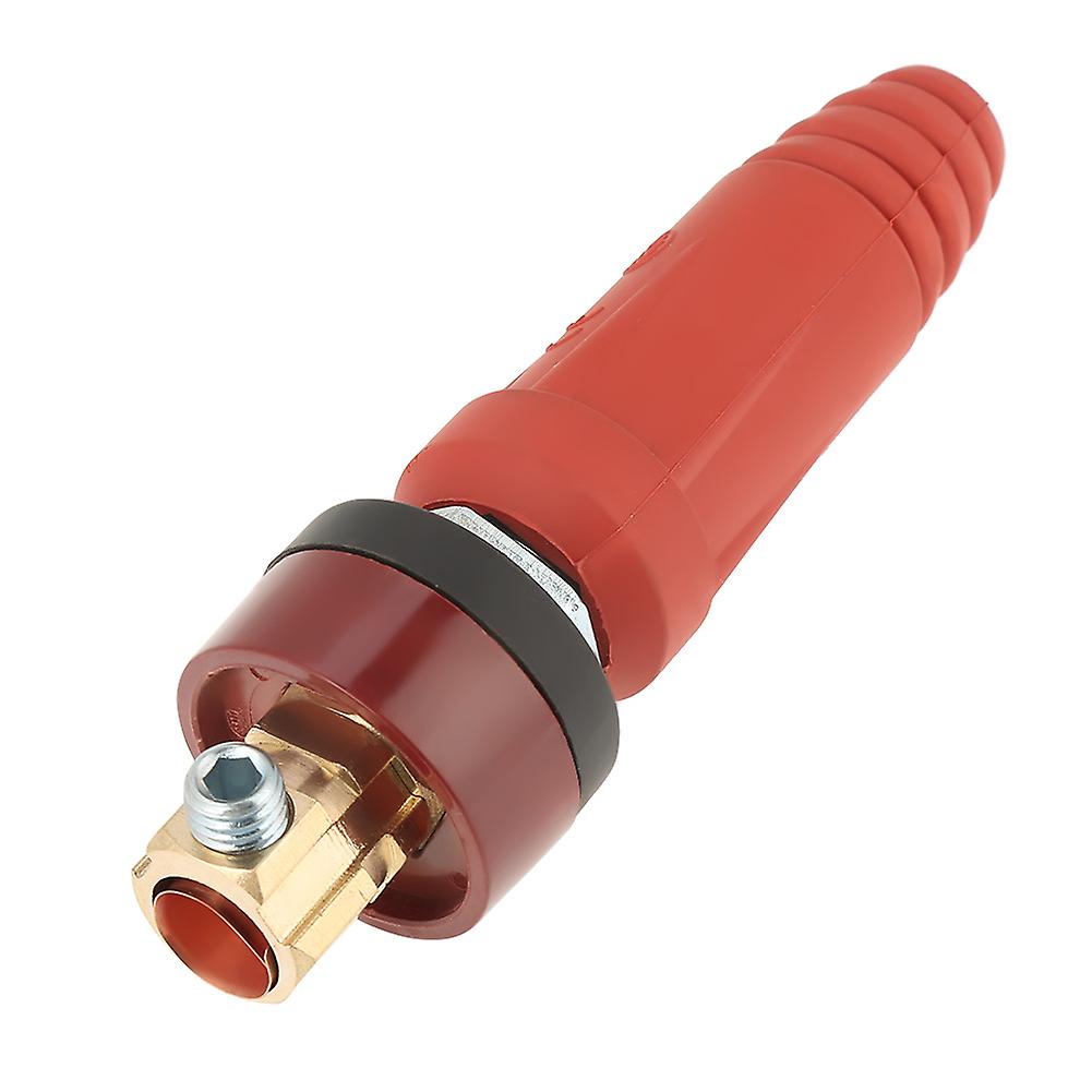 1pcs/set Dkj35-50 Red Quick Fitting Cable Connector Plug With Socket For Welding Machine