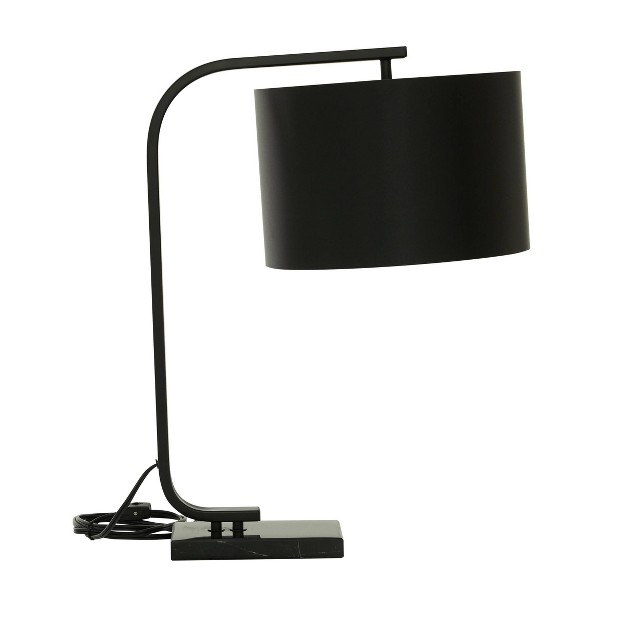 Traditional Metal Table Lamp Black Olivia amp May