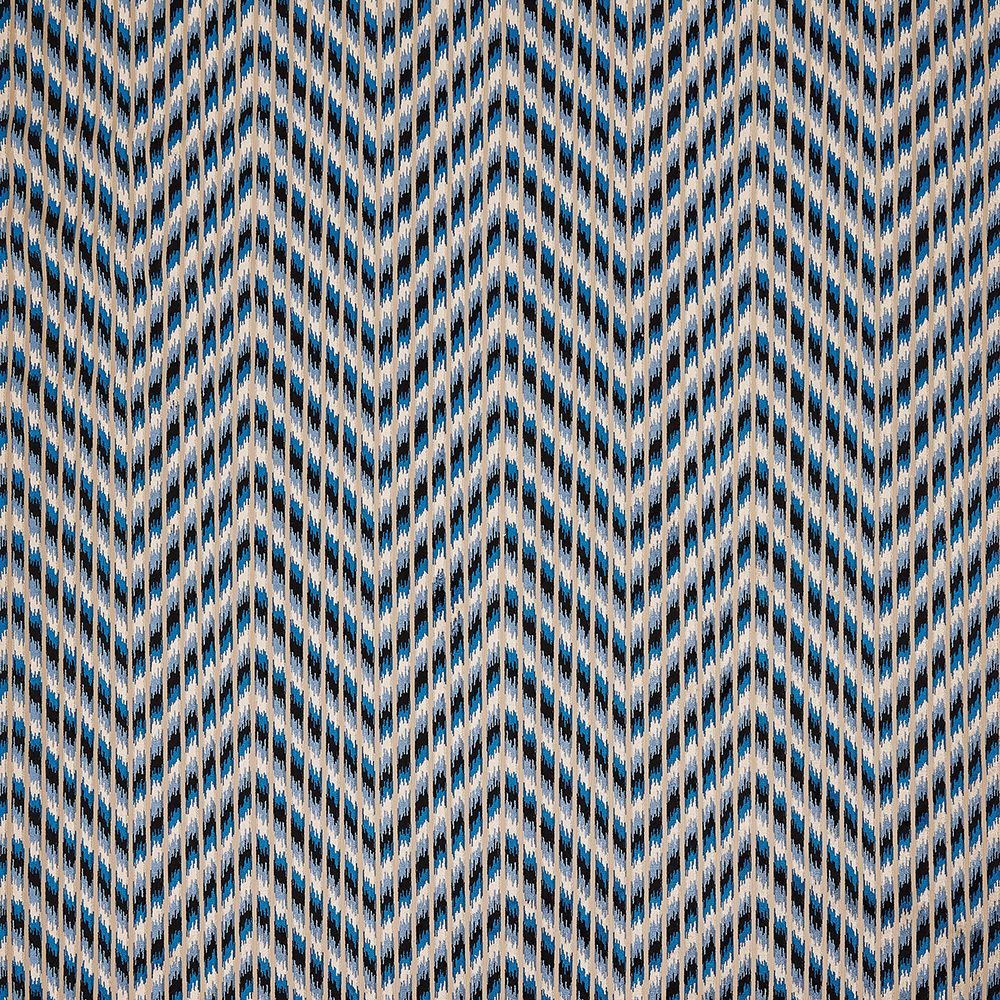 Viviana Stripe Indigo Fabric