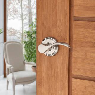 Baldwin Prestige Tobin Satin Nickel Right-Handed Dummy Door Lever 351TBL RH RDB 15 CP