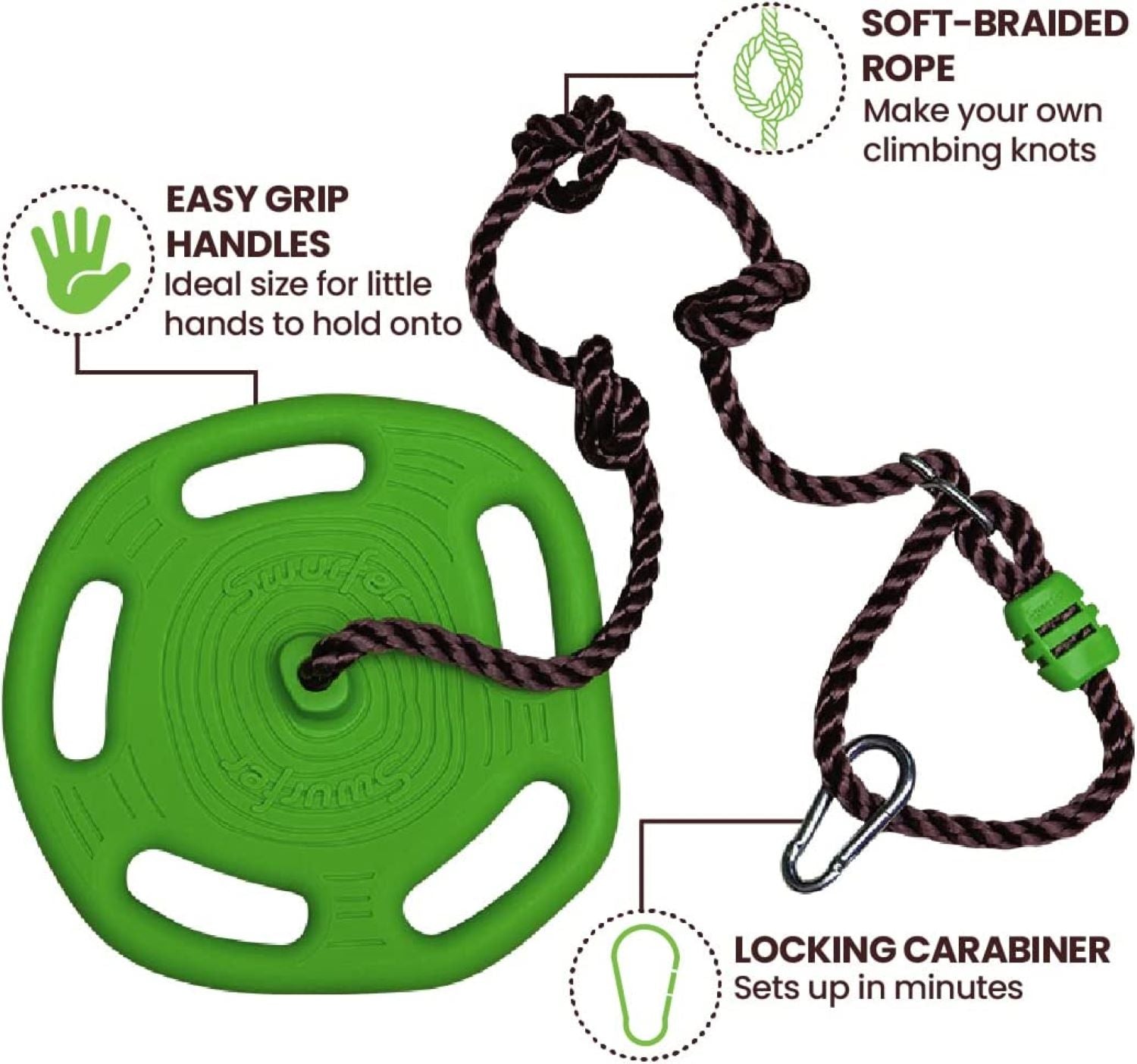 Swurfer Tree Ring， Climbing Tree Swing