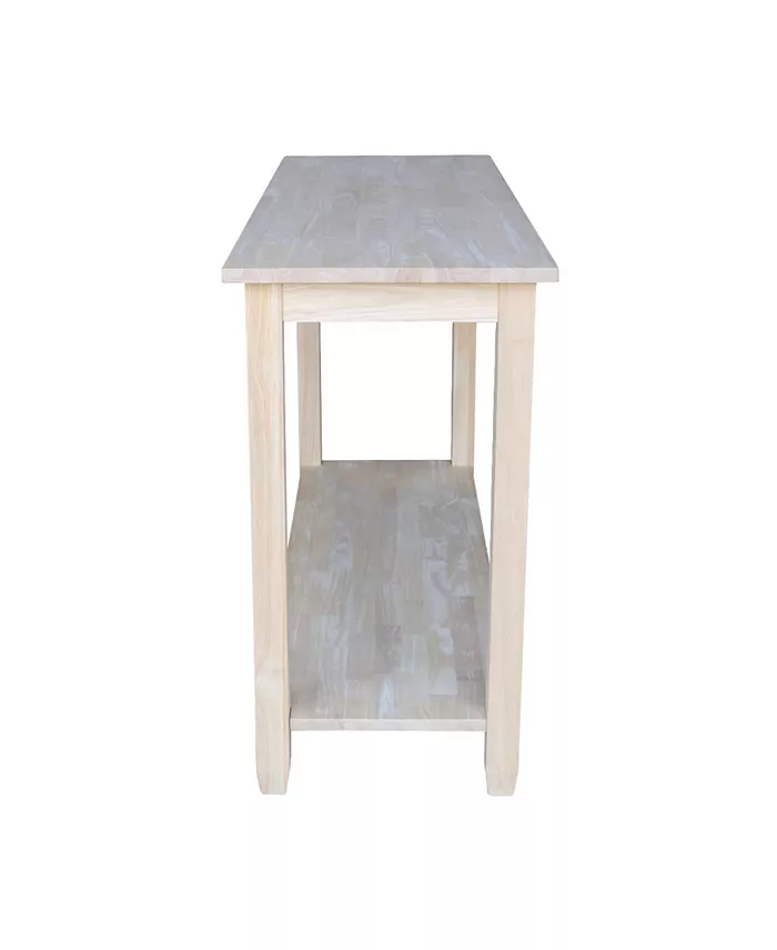 International Concepts Solano Console Server Table