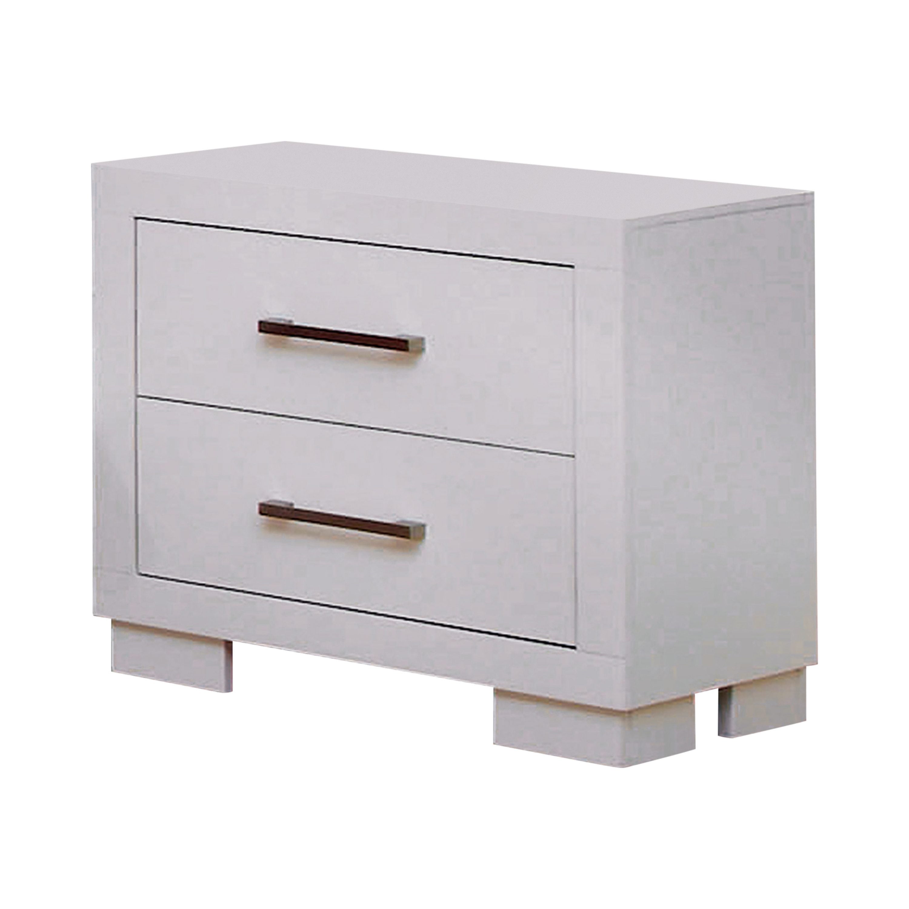 Coaster Home Furnishings 203090KW Contemporary Nightstand, White