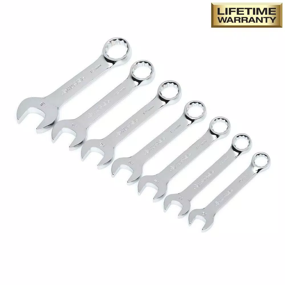 Husky SAE/MM Stubby Wrench Set (14-Piece) and#8211; XDC Depot