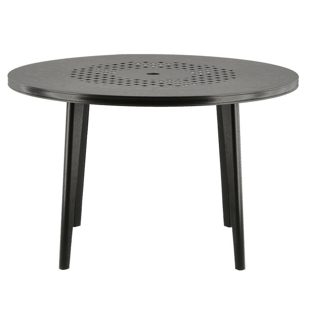 Darby Collection  Weather Round Dining Table   48 inches