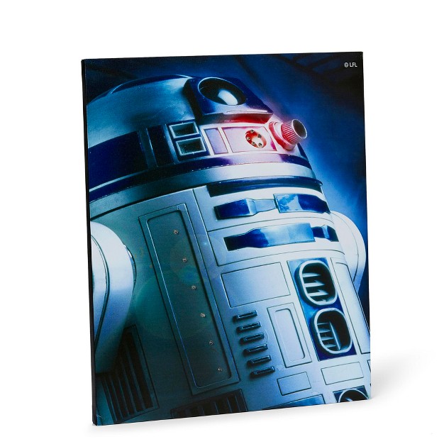 Seven20 Star Wars Illuminated Canvas Art 23 9 x19 9 R2d2