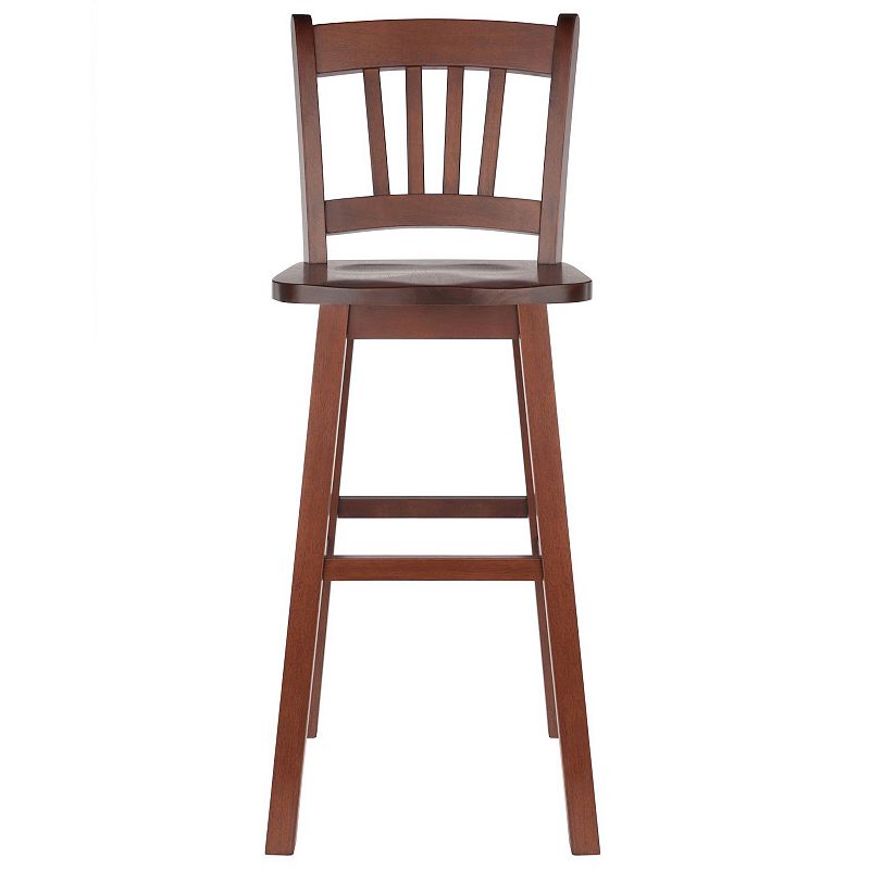 Winsome Wood Fina Swivel Seat Bar Stool