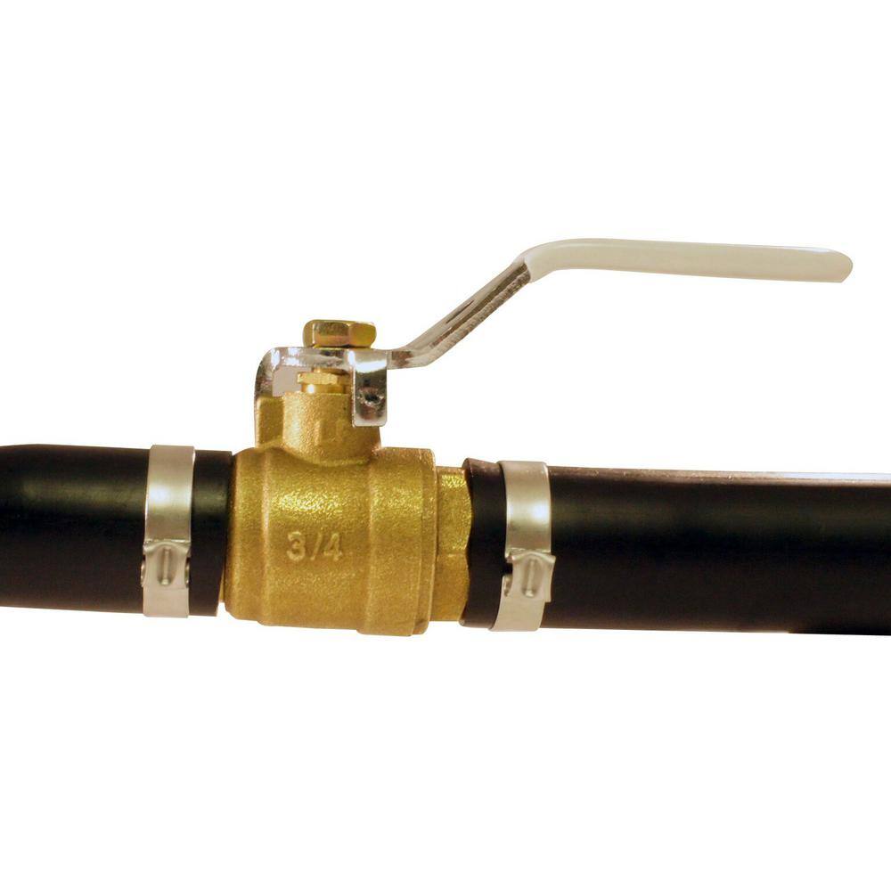 Apollo 34 in. Brass Insert Poly Ball Valve POLYV34