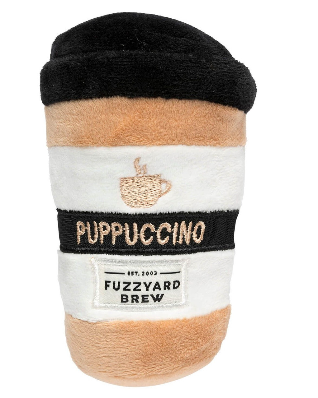 FuzzYard Puppucino Plush Coffee Drink Dog Toy