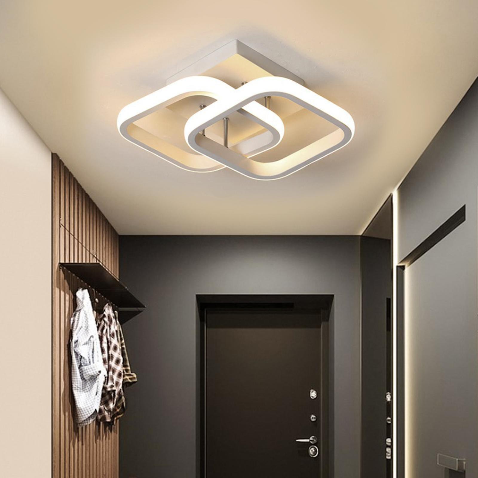 2x Led Ceiling Light， Modern Ceiling Light， Warm White Ceiling Light For Kitchen， Bedroom， Laundry， Living Room， Hallway， Loft