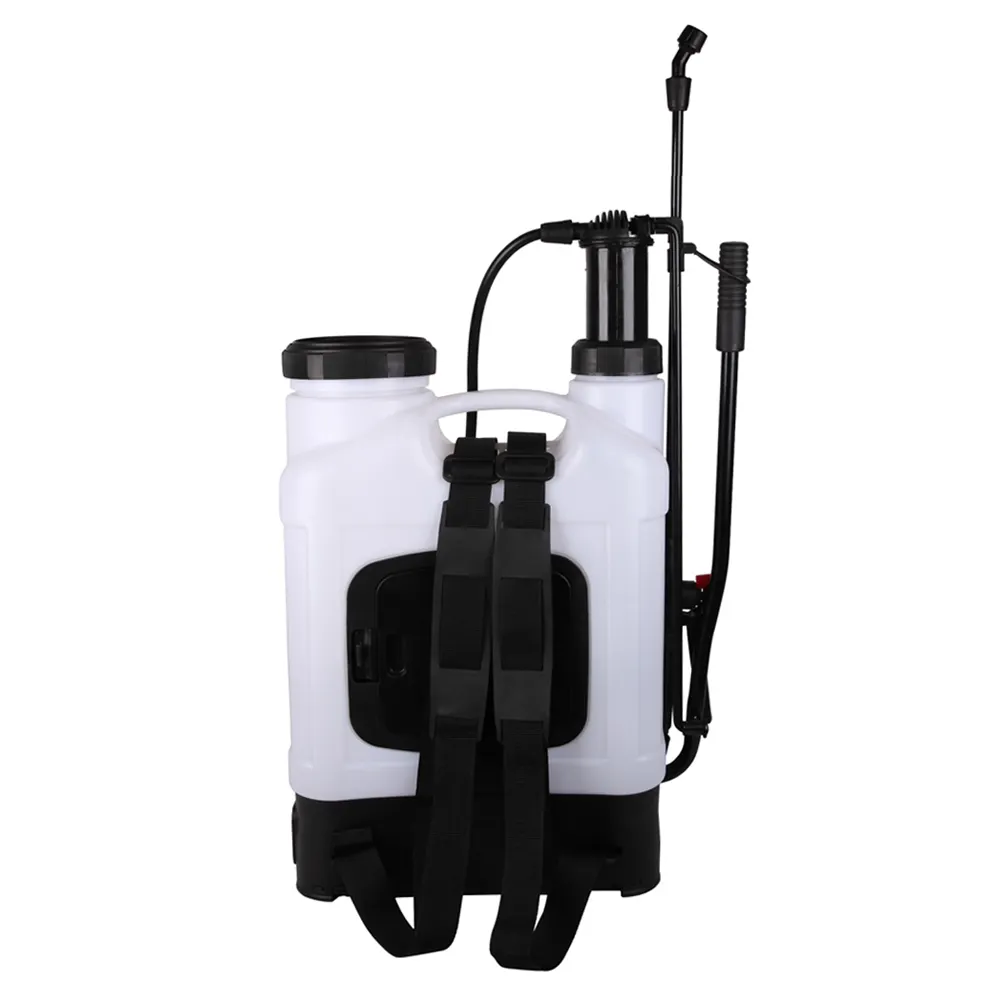 Seesa new 16L knapsack rechargeable electric power pump and manual pressure 2 in 1 fertilizer water sprayer