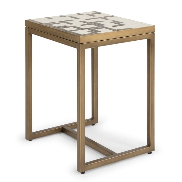 Geometric II End Table by Homestyles