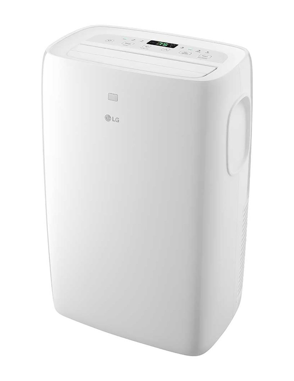 LG 7，000 BTU DOE (12，000 ASHRAE) 115V White Portable Air Conditioner