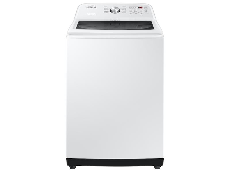 Samsung WA49B5105AW 4.9 Cu. Ft. Large Capacity Top Load Washer With Activewave™ Agitator And Deep Fill In White