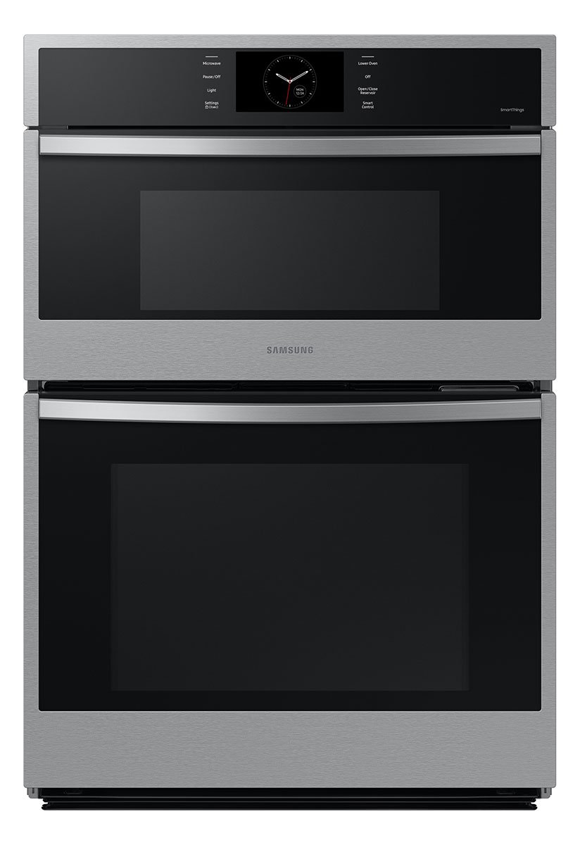  Bespoke 30-Inch Microwave Combination Oven With AI Pro Cooking Camera in Stainless Steel