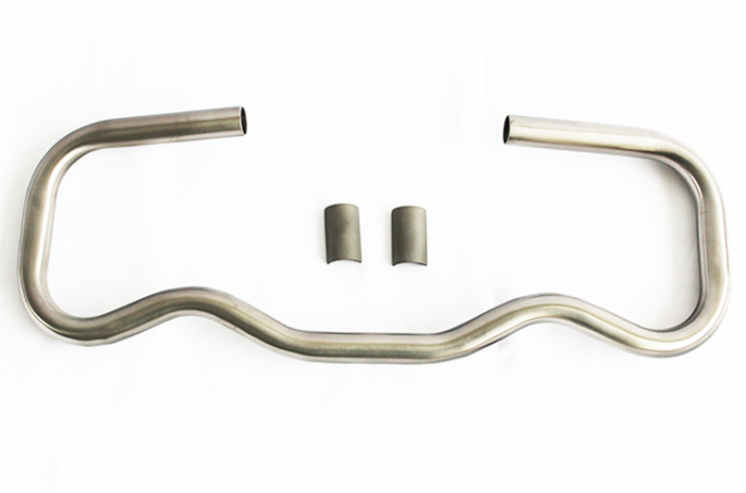 titanium alloy cycle drop handle bar for folding bromton bike