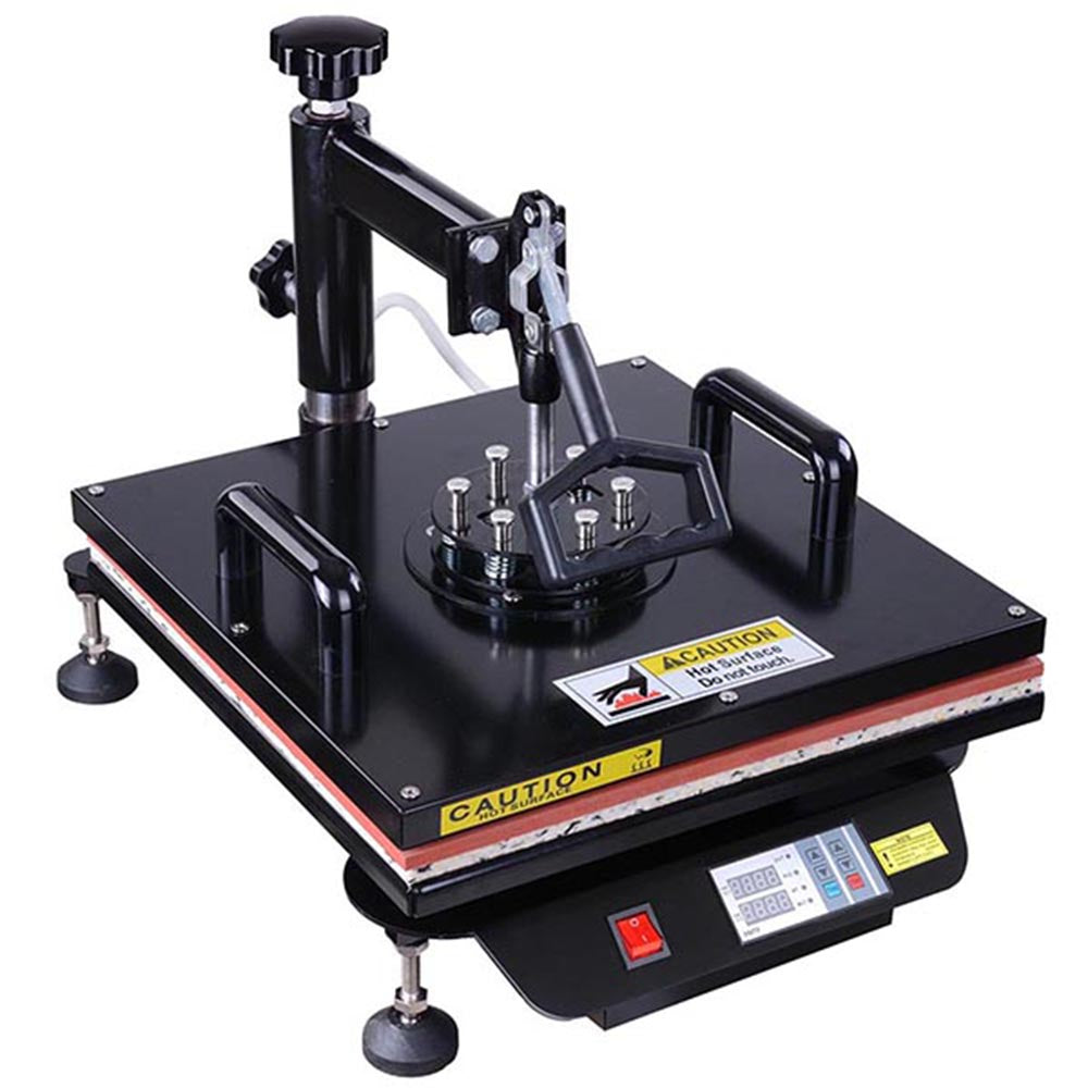 Yescom Digital Heat Press Sublimation Transfer Machine 6in1 15x15 Black