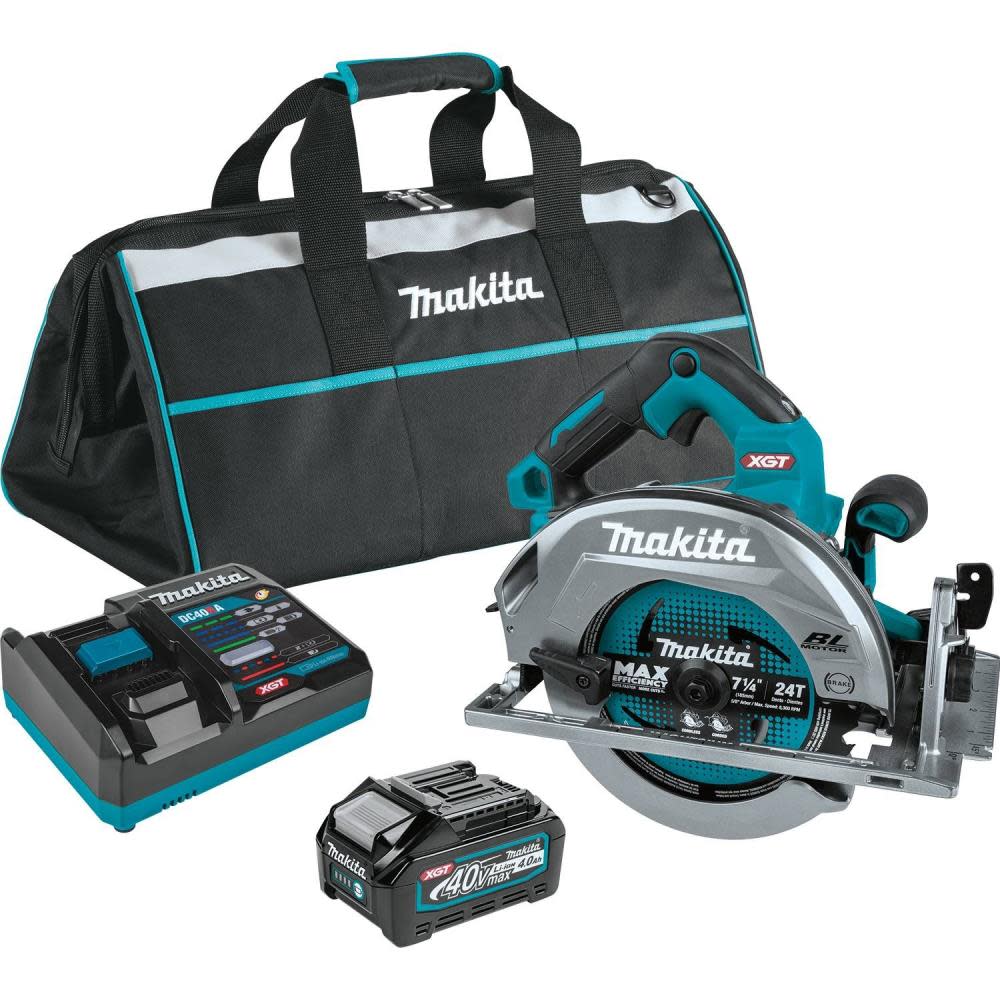 Makita XGT 40V max Circular Saw Kit 7 1/4