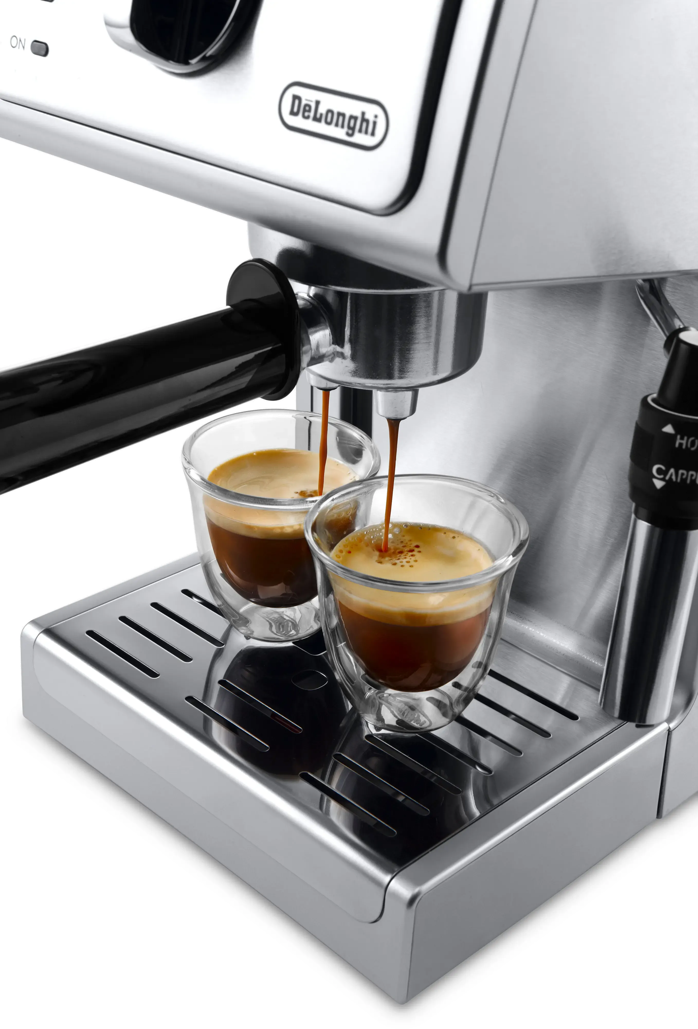 De'Longhi Manual Espresso Machine - Stainless Steel