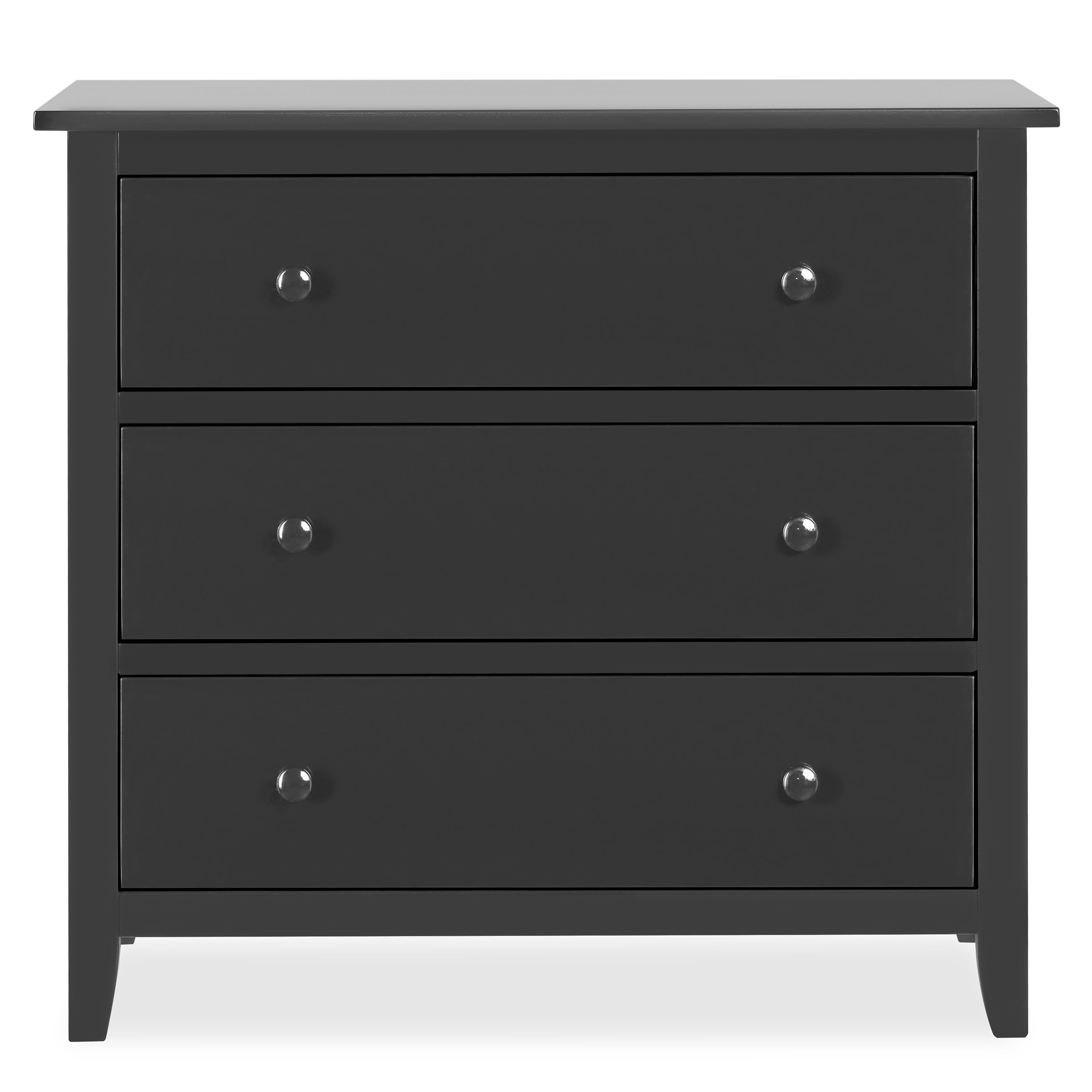 Dream On Me Universal 3 Drawer Chest, Black