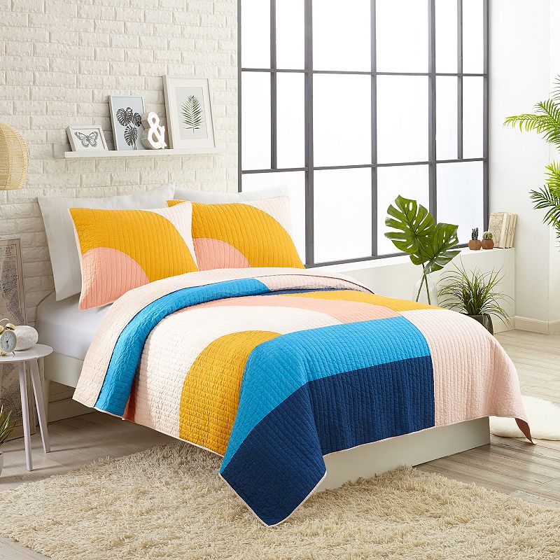 Makers Collective Modshapes Quilt Set with Shams