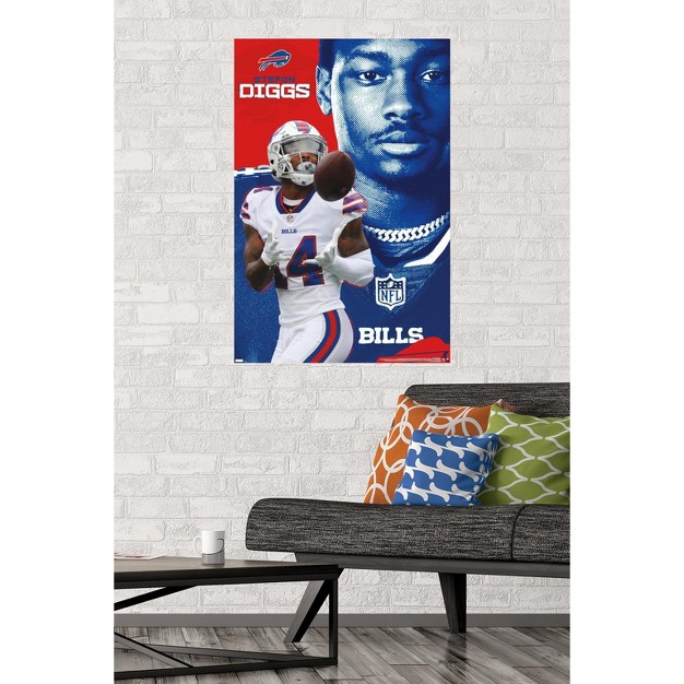 Trends International Nfl Buffalo Bills Stefon Diggs 20 Unframed Wall Poster Prints