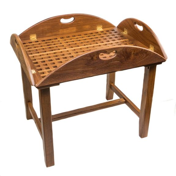 Whitecap Teak Butler  039s Table   60018