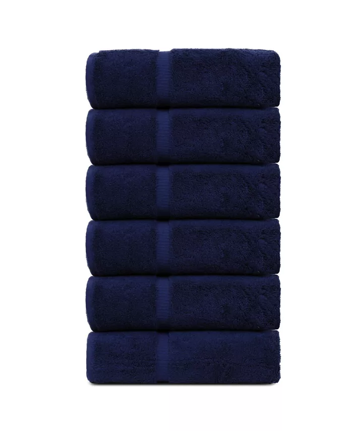 BC Bare Cotton Luxury Hotel Spa Towel Turkish Cotton Hand Towels Set of 6