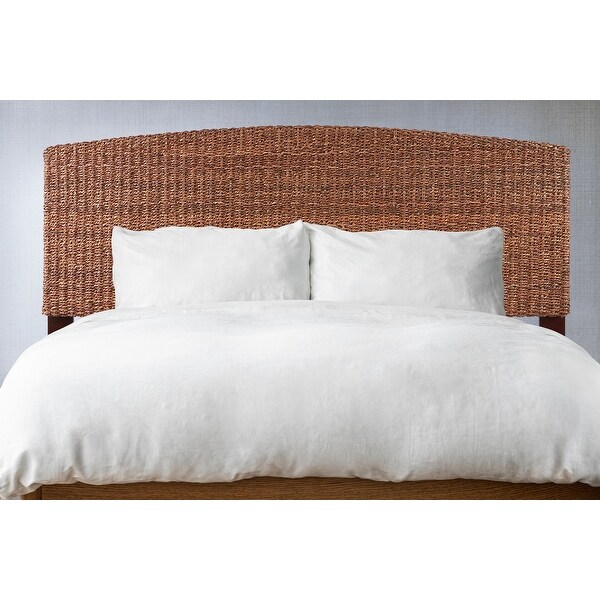 Nusa Woven Banana Leaf Headboard - - 34427105