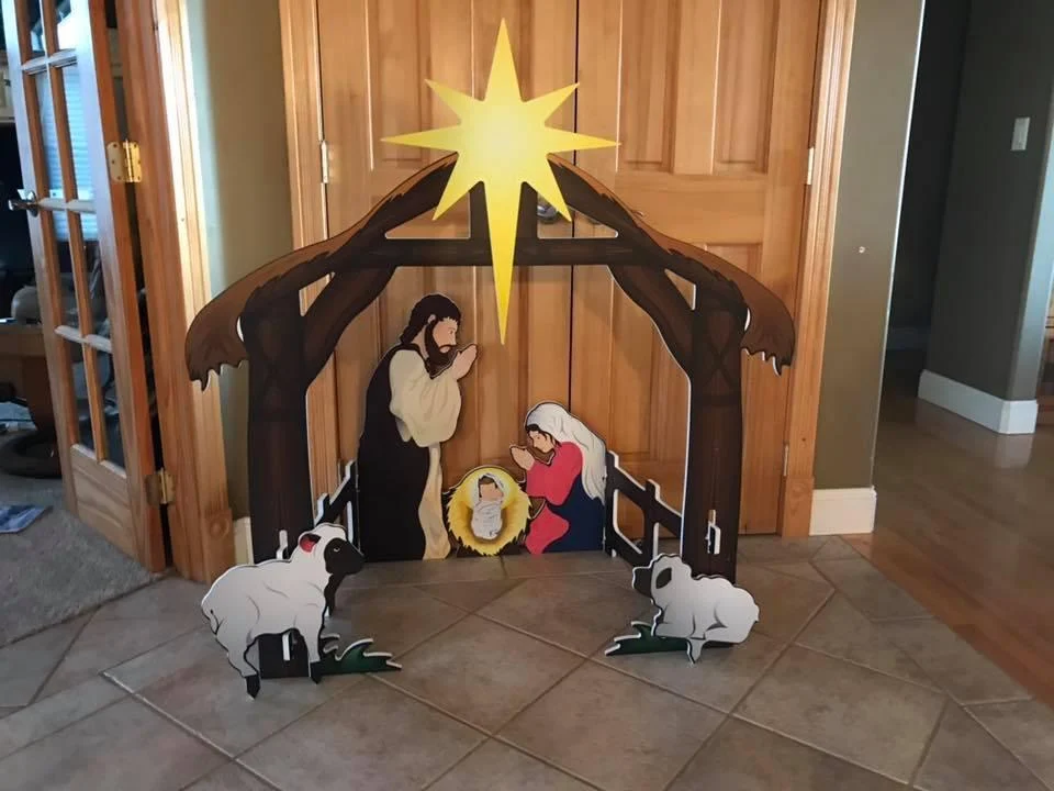 🔥  48% OFF 🔥🔥Jesus Nativity Scene Sign(Buy 2 Free Shipping)