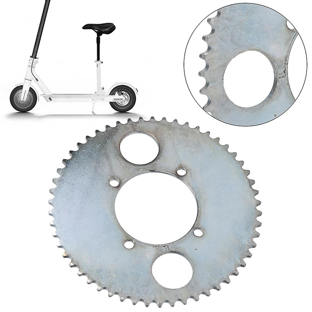 54 Tooth Chain T8f 4 Holes Gear Plate Strong Toughness Electric Scooter Sprocket